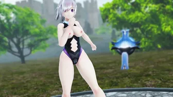 mmd r18 FGO fate grand order Mash Conqueror 3d hentai