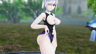 mmd r18 FGO fate grand order Mash Conqueror 3d hentai