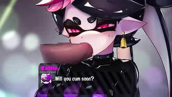 Callie's mind controlled blowjob