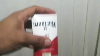 I fuck a Marlboro pack