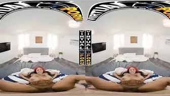 VIRTUAL PORN - Game Day Fuck Session With Ebony Hottie Jordyn Falls In VR!