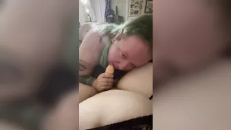 POV Tattooed Trans Man Sucks Your Dick and Balls