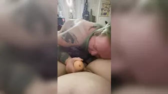 POV Tattooed Trans Man Sucks Your Dick and Balls