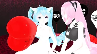 Imbapovi - Miku and Luka have nice Balloon's Time