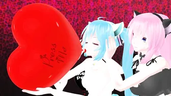 Imbapovi - Miku and Luka have nice Balloon's Time