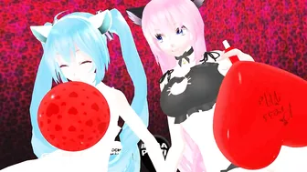 Imbapovi - Miku and Luka have nice Balloon's Time