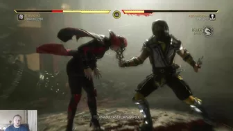 Mortal Kombat 11 Skarlet vs Scorpion