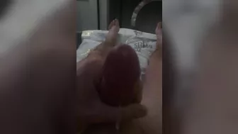 Slo-mo cumshot masterbation cuming