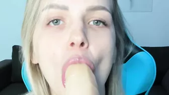 DILDO LICKING