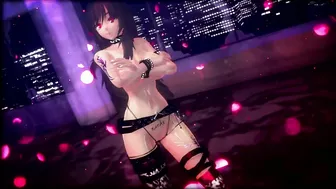 【MMD】Long Yuka - BURNING【R-18】