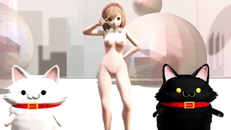 【MMD】Shreding Geigers cat【R-18】