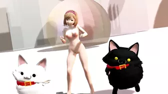 【MMD】Shreding Geigers cat【R-18】