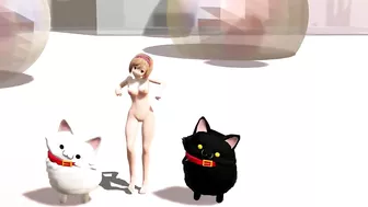 【MMD】Shreding Geigers cat【R-18】