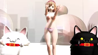 【MMD】Shreding Geigers cat【R-18】