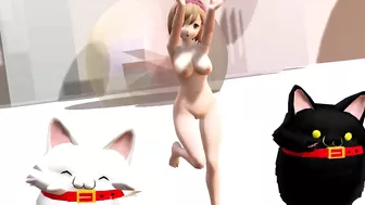 【MMD】Shreding Geigers cat【R-18】