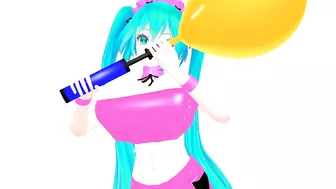 Imbapovi - Miku make Breasts Expansion AGAIN! (H-Pump Special)