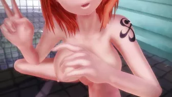 【MMD】Kubifuri Dance 3rd feat Nami【R-18】