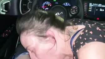 Wife Sharing , in Public CUM DOWN THROAT ???? with Extra Meat ???? fast food drive thru got caught