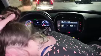 Wife Sharing , in Public CUM DOWN THROAT ???? with Extra Meat ???? fast food drive thru got caught