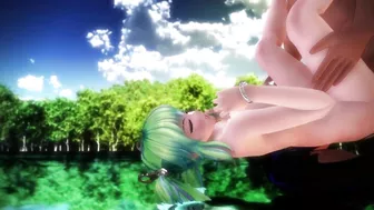 【SEX-MMD】Kanon & David on the shore of the lake【R-18】