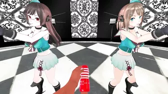 【SEX-MMD】Sinbukuro Toriumi Maya - POV masturbation【R-18】