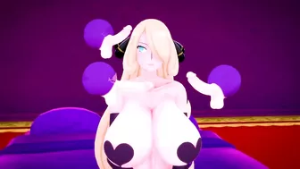 mmd r18 3d hentai Pokemon Sirona Hex's Sex Clinic with Cynthia NSFW NTR