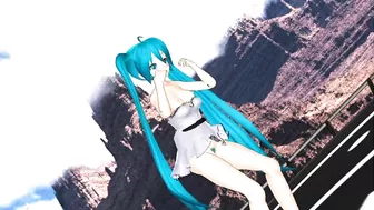 【MMD】No Life Queen [HC type Miku dress]【R-18】