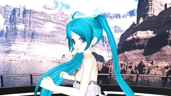 【MMD】No Life Queen [HC type Miku dress]【R-18】