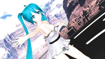 【MMD】No Life Queen [HC type Miku dress]【R-18】