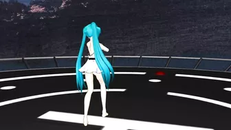 【MMD】No Life Queen [HC type Miku dress]【R-18】