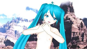 【MMD】No Life Queen [HC type Miku dress]【R-18】