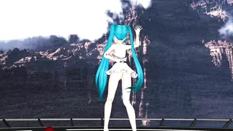 【MMD】No Life Queen [HC type Miku dress]【R-18】