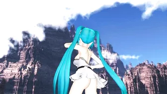 【MMD】No Life Queen [HC type Miku dress]【R-18】