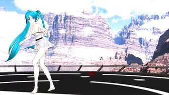 【MMD】No Life Queen [HC type Miku dress]【R-18】