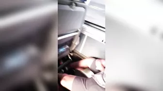 A Horny Guy Jerks Off On An Amtrak Train