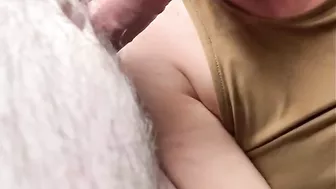 Daddy Stuffs My Cheeks With His 8inch Cock