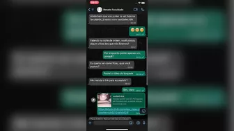 amante da faculdade me mandou o link pelo whatsapp do vídeo que ela postou me fazendo um boquete