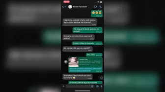 amante da faculdade me mandou o link pelo whatsapp do vídeo que ela postou me fazendo um boquete