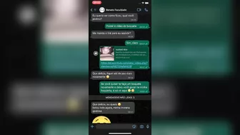 amante da faculdade me mandou o link pelo whatsapp do vídeo que ela postou me fazendo um boquete