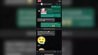 amante da faculdade me mandou o link pelo whatsapp do vídeo que ela postou me fazendo um boquete