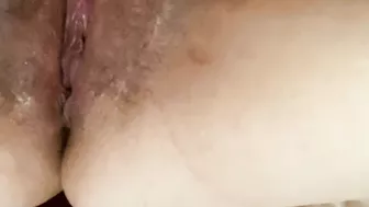 Dani Rage plays with her juicy pussy