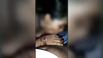 Desi Bhabhi mahi hot blowjob /2