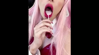 One of my cosplays Zero Two!