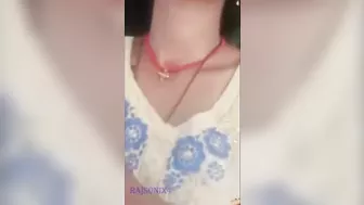 Girlfriend ne apne boyfriend ko video call pe boobs or chut dikhai