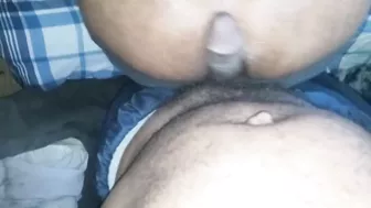 Pre Cum On Wife Ass & Panty