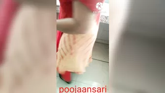 Pooja bhabhi ne dever ko sabak sikhaya.