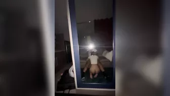 Latina mirror blowjob ????????