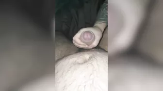 Step mom dirty talk handjob make step son cum in 20 seconds