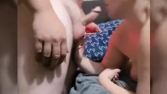 Milf Giving Big Daddy A Deep Throat Blowjob