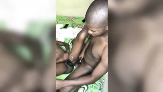 Husband give wife good orgasm